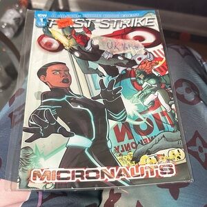 Idw issue 1 first strike comic micronauts